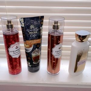 Bath & Body Works Lotion & Perfume . 4 for $25.